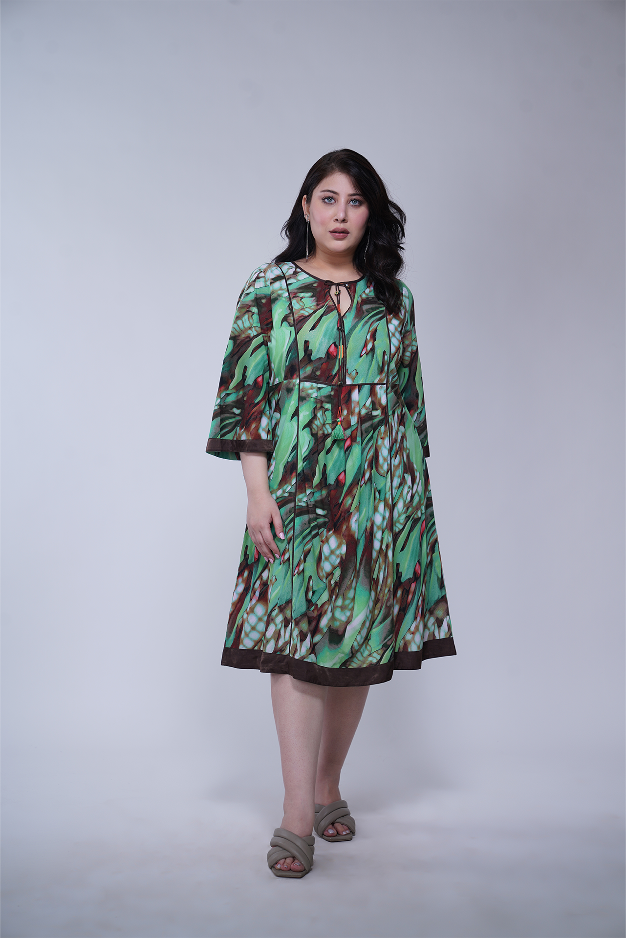 Printed Maxi Dress