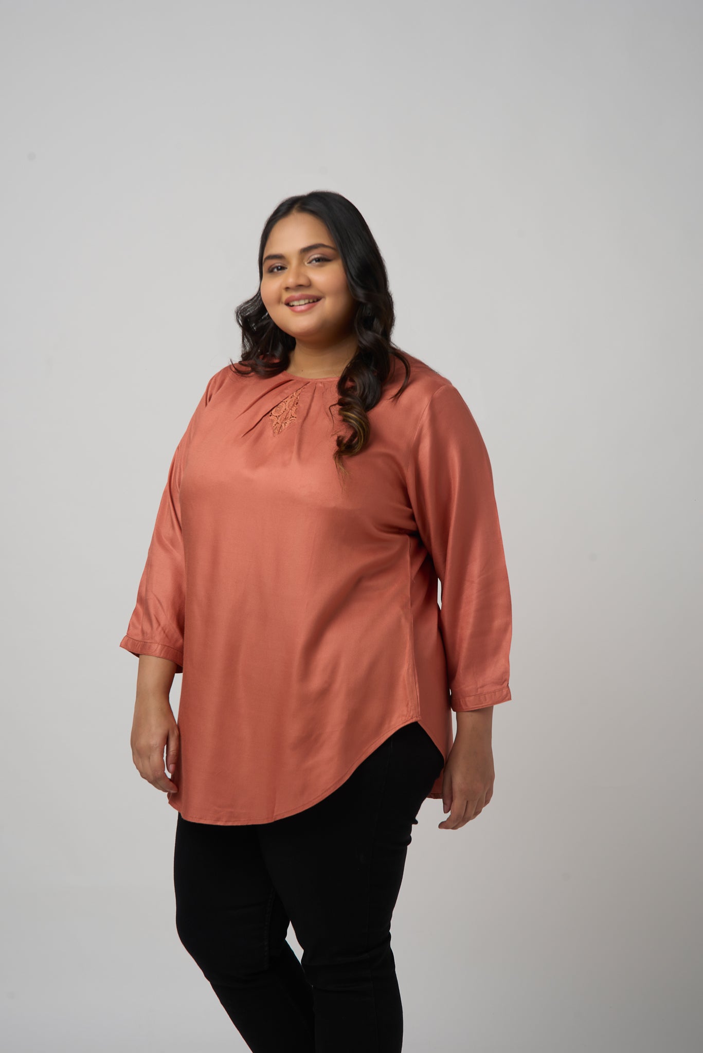 Solid Tencel Top