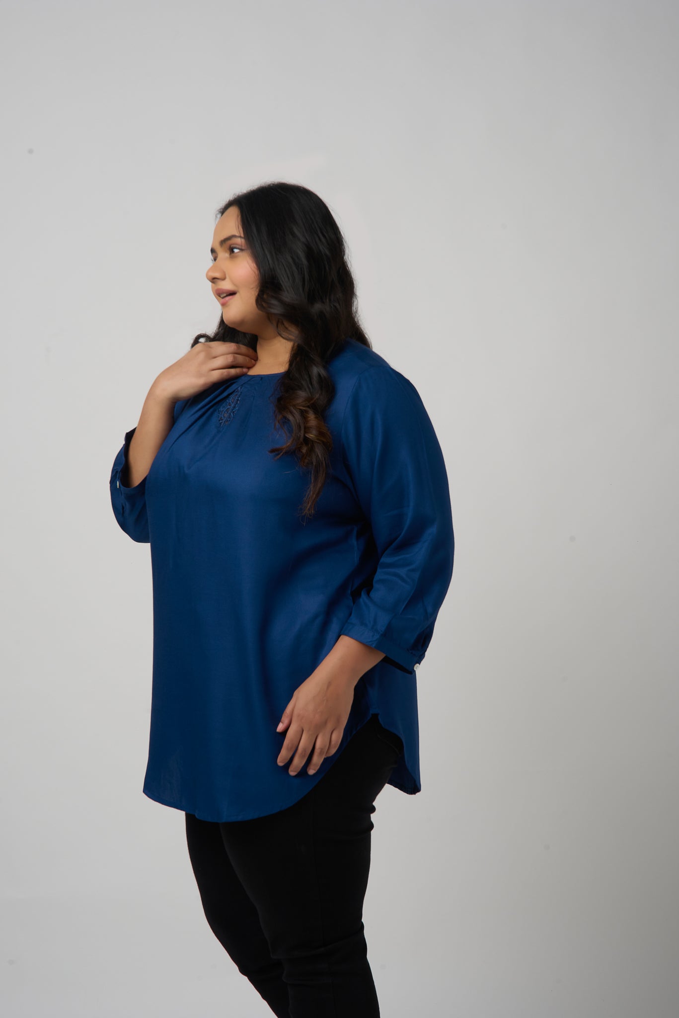Solid Tencel Top