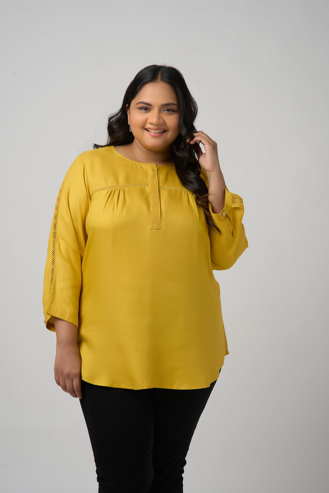 Solid Tencel Top