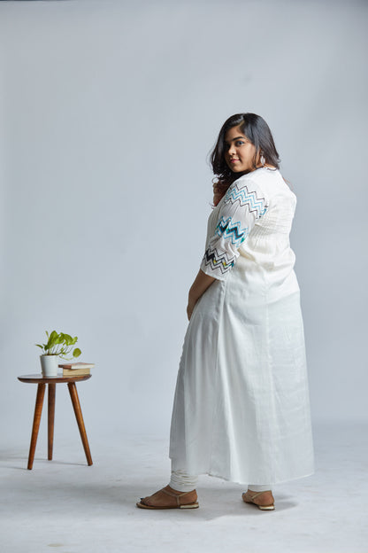 Embroidered Long Kurta