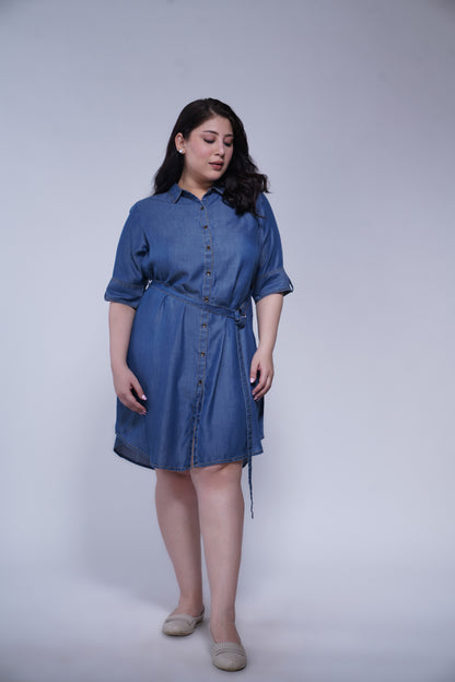 Denim Shirt Dress